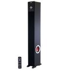 beFree Sound Bluetooth Powered 90 Watt Tower Speaker in Black with 5.1 Inch Subwoofer,BFS-Tower Speaker