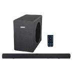 Naxa Electronics NHS-2050 37" Bluetooth Sound Bar and Wireless Subwoofer Home Theater, 40W RMS: 20W x Sound Bar, 20W x Subwoofer, Optical Digital Aud