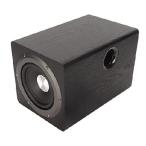 Vikye Bass Speaker, 100W High Power 6.5 Inch Passive Subwoofer, Plug and Play Turbocharged Speaker Fit for Home Theater, Black US Plug 100-240V