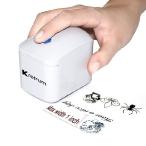 Kretrum Tattoo Mini Portable Handheld Wirless WiFi Printer for iOS & Android APP DIY Custom Temporary Printer Logo Qrcode Barcode Label Photo Printer