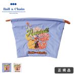 ショッピングハワイ ボールアンドチェーン Ball ＆ Chain ハワイ Lポーチ HAWAII-II (P) 301418