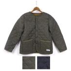 ショッピングARMEN ARMEN アーメン NYLON QUILT NO COLLAR キルティング ノーカラー ジャケット NAM1851