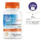 dokta-z лучший металлический 27mgferokeru сочетание 120 шарик планшет Doctor's Best High Absorption Iron with Ferrochel дополнение высота всасывание здоровье поддержка 