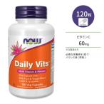 ショッピングビッツ ナウフーズ デイリービッツ (マルチビタミン&ミネラル) ベジカプセル 120粒 NOW Foods Daily Vits Veg Capsules オーガニック フルーツ リコピン