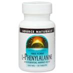 ソースナチュラルズ L-フェニルアラニン 500mg 50粒 Source Naturals L-phenylalanine お取り寄せ