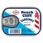  пляж Cliff натуральный иваси вода .106g Beach Cliff Wild Caught Sardines in Water 3.75oz [. приобретенный товар ] ваш заказ 