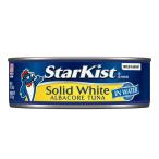  Star ki -тактный solid белый длинноперый тунец ( вода .)142g жестяная банка StarKist Solid White Albacore Tuna in Water, 5 ваш заказ 