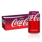 ショッピングcoca コカコーラ チェリーソーダポップ、12 液量オンス、12 缶パック Coca-Cola Cherry Soda Pop, 12 fl oz, お取り寄せ