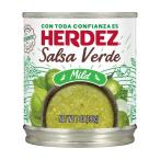  L tes cальса verute mild 198g HERDEZ Salsa Verde Mild, Shelf Stable, 7 oz Steel Can [. брать ваш заказ 