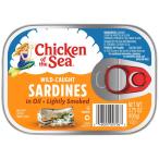 chi gold ob The si- натуральный иваси масло .. свет затонированный 106g Chicken of the Sea Wild Caught Sardines in Oil ваш заказ 