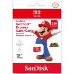  SanDisk микро SD Express карта 256GB for Nintendo Switch 2 переключатель 2 Nintendo [ outlet склад наличие ][ отмена не возможно ]