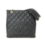 CHANEL matelasse черная икра s gold цепь 