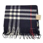 バーバリー Burberry ジャイアントチェック カシミヤ ブランド小物 マフラー ユニセックス 未使用 中古