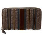 ボッテガ・ヴェネタ 114076-V3881-2040 ラウンドファスナー 長財布 ユニセックス 中古