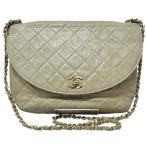 シャネル CHANEL マトラッセ ムーンフラップチェーンショルダー バッグ ショルダーバッグ レディース 中古