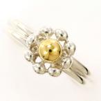 リング ティファニー フラワー K18YG シルバー 指輪 14号 総重量約4.9g