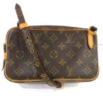 ルイヴィトン Louis Vuitton モノグラム マルリーバンドリエール M51828 バッグ ポシェット ショルダーバッグ レディース 中古