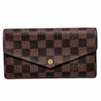 ルイヴィトン Louis Vuitton ダミエ ポルトフォイユサラ N63209 長財布 2つ折り財布 ユニセックス 中古