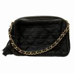 シャネル CHANEL マトラッセ フリンジ バッグ ショルダーバッグ レディース 中古
