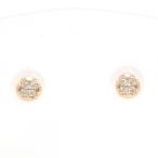 ピアス エステール K10PG ダイヤ 総重量約0.4g