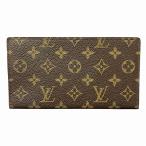  Louis Vuitton Louis Vuitton монограмма porutoshekie двойной M62223. inserting длинный кошелек унисекс мелкие вещи б/у 
