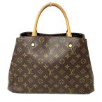 ショッピングLOUIS ルイヴィトン Louis Vuitton モノグラム モンテーニュMM M41056 バッグ ハンドバッグ ショルダーバッグ レディース 中古