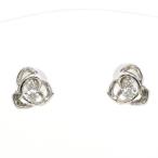ピアス PT900 プラチナ ダイヤ 0.05 ×2 総重量約1.3g