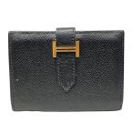  Hermes Hermes Bear n*J печать Gold металлические принадлежности бренд мелкие вещи футляр для визитных карточек унисекс б/у 