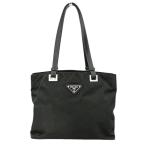 プラダ PRADA ブラック ナイロン バッグ ハンドバッグ トートバッグ レディース 中古