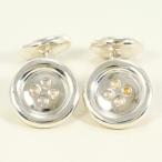  links o Blond n серебряный запонки полная масса примерно 20.8g