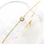  браслет K18YG diamond 0.10ct полная масса примерно 0.8g примерно 19cm ювелирные изделия 