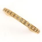 リング シエナロゼ K10YG 指輪 11号 ブラウンダイヤ 0.085 総重量約1.4g