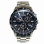 シチズン E820-S083460 電波ソーラー 時計 腕時計 メンズ 中古