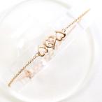 wisp браслет K10PG diamond 0.01 ct полная масса примерно 0.9g примерно 17.5cm