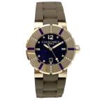 ショーメ Chaumet クラスワン 腕時計 総重量約78g SS ラバー クオーツ パープル文字盤  622C レディース 中古