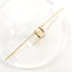  браслет K10YG diamond полная масса примерно 0.5g примерно 19cm