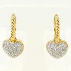  серьги K18YGWG diamond 0.77ct оценочная форма полная масса примерно 6.2g ювелирные изделия 