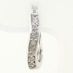  серьги ( одна сторона уголок ) K18WG diamond 0.05ct полная масса примерно 1.5g ювелирные изделия женский б/у 
