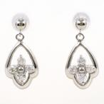  серьги PT850/ платина diamond 0.14ct полная масса примерно 2.8g ювелирные изделия 