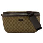  Gucci GUCCI сумка-пояс сумка "body" GGs шкив mPVC кожа 211110 унисекс б/у 