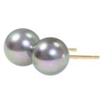  серьги K18YG жемчуг полная масса примерно 1.0g ювелирные изделия 