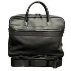 ショッピングダンヒル ダンヒル PVC レザー 総柄 2WAY バッグ ビジネスバッグ ブリーフケース メンズ 中古