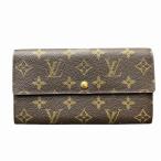 ショッピングポシェット ルイヴィトン Louis Vuitton モノグラム ポシェット ポルトモネ クレディ M61725 長財布 ユニセックス 中古