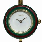 グッチ GUCCI チェンジベゼル 11 12.2 クォーツ 時計 腕時計 レディース 中古