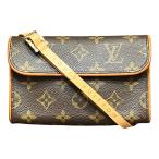  Louis * Vuitton LOUIS VUITTON небольшая сумочка f Rolland чай n небольшая сумочка монограмма toaru земля M51855 женский б/у 