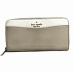 ケイトスペード レザー ラウンドファスナー 財布 長財布 レディース 中古