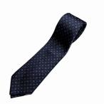 ルイヴィトン Louis Vuitton シルク ネクタイ ブルー ブランド小物 ネクタイ メンズ 中古