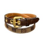  Louis * Vuitton LOUIS VUITTON гибрид сельдерея и салата -ruse дюймовый .aPM ремень Damier eben Damier парусина женский б/у 