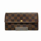 ルイヴィトン Louis Vuitton ダミエ ポルトフォイユ サラ N61734 長財布 ユニセックス 中古