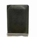  Louis Vuitton Louis Vuitton Taiga бур nai The -duposhe футляр для карточек M32655 мужской мелкие вещи б/у 